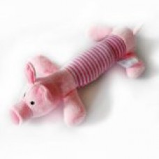 Pecute Pet Puppy Dog Chew Toys Squeaker Squeaky Plush Sound Pig Elephant Duck New Dog Toys