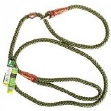 Coastal Pet Products DCPR0216GRN Nylon Remington Rope Slip Dog Leash, 6-Feet, Green