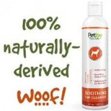 PetJoy Naturals Soothing Dog Ear Cleaner - All-Natural Cleaning Solution for Dogs & Cats Fights Infection, Mites & Yeast - Stops Itching & Odor Fast & Easy - 100% Guaranteed - 8 Ounces
