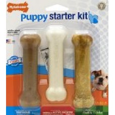 Nylabone Just For Puppies Starter Kit Bone Puppy Dog Chew Toys