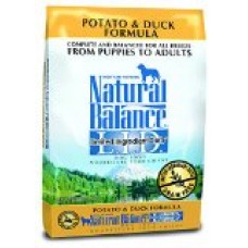 Dick Van Patten's Natural Balance Limited Ingredient Diets Potato and Duck Formula Dry Dog Food, 26-Pound Bag