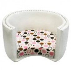 Spoiled Rotten Classic Collection 80602 Small Round Pet Bed
