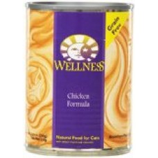 Wellness Complete Health Natural Grain Free Wet Canned Cat Food, Chicken Recipe, 12.5-Ounce Can (Value Pack of 12)