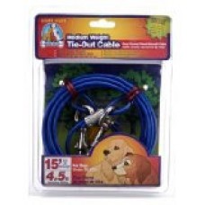 Medium Weight Tie-Out Cable, 15'