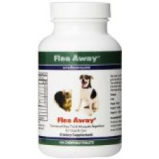 Flea Away The Natural Flea, Tick, And Mosquito Repellent for Dogs and Cats - 100 Chewable Tablets