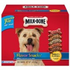 Milk-Bone Flavor Snacks Dog Biscuits for Small/Medium Dogs, 7-Pound