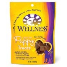 Wellness Just For Puppy Soft Natural Dog Puppy Treats Made in USA Only, 3.5-Ounce Bag