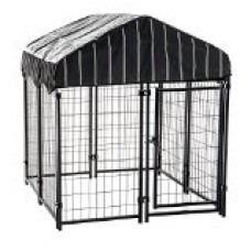 Lucky Dog CL 60445 Pet Resort Kennel with Cover, 55 x 4 x 4'