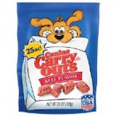 Canine Carry Outs Beef Flavor Dog Treats, 25-Ounce