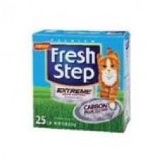 FRESH STEP CAT LITTER 261348 Fresh Step Extreme Odor Solution Scoop Litter Boxes for Cats, 25-Pound