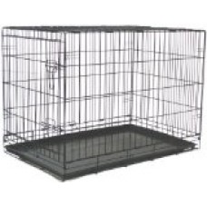 Brand New Folding Dog Cat Kennel Crate Cage 48