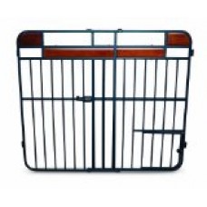 Carlson Pet Products Design Studio Extra Tall Metal Wood Expandable Pet Gate
