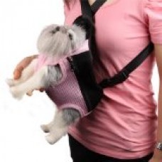 ToJoy Cat Dog Travel Front Carrier Bag Backpack, Small Net Bag for Pet