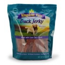 Kingdom Pets Premium Dog Treats, Duck Jerky, 40-Ounce Bag