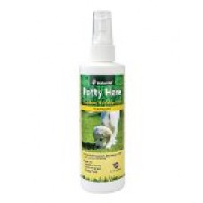 NaturVet 79909011 Potty Here Training Aid Spray, 8 oz